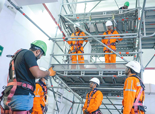 Advanced Training for Competency on Scaffolding for Erectors 