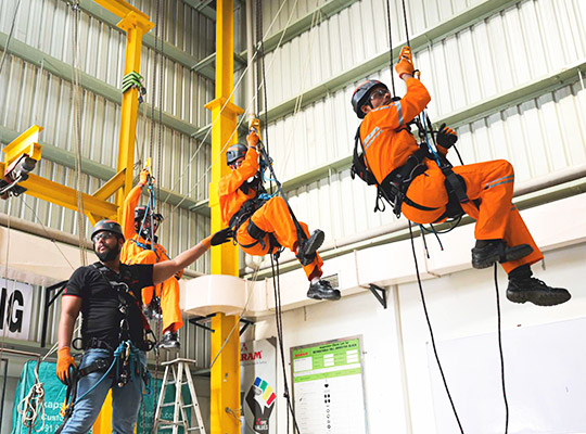 Industrial Rope Access Trade Association Training Level 3 