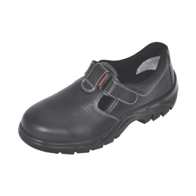 Ladies Slip-on Leather Safety Shoes