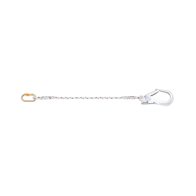 Restraint Twisted Rope Lanyard with One Side Karabiner PN112 and Other Side Hook PN136