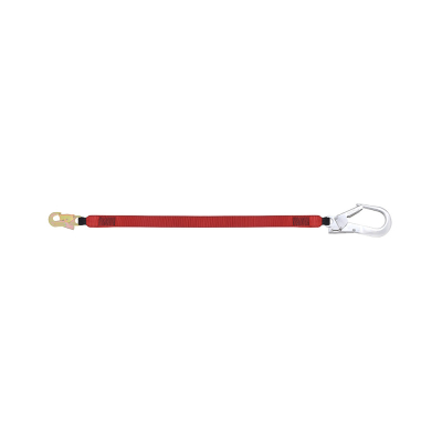 Restraint Webbing Lanyard (44mm) with One Side Hook PN121 and Other Side Hook PN136