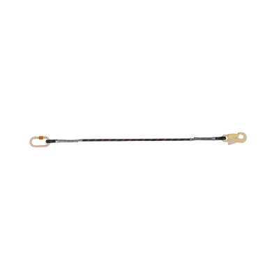 Restraint Kernmantle Rope Lanyard with One Side Karabiner PN112 and Other Side Hook PN121