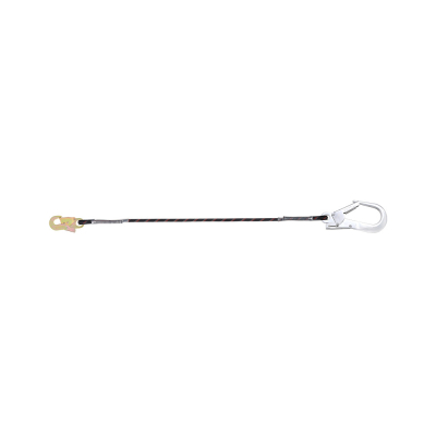 Restraint Kernmantle Rope Lanyard with One Side Hook PN121 and Other Side Hook PN136
