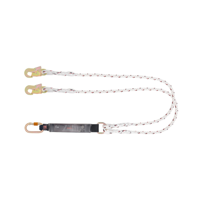 Forked Lanyard with Energy Absorber