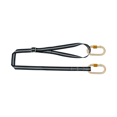 Flanil Flame Resistant Work Positioning Lanyard with Ring Type Adjuster