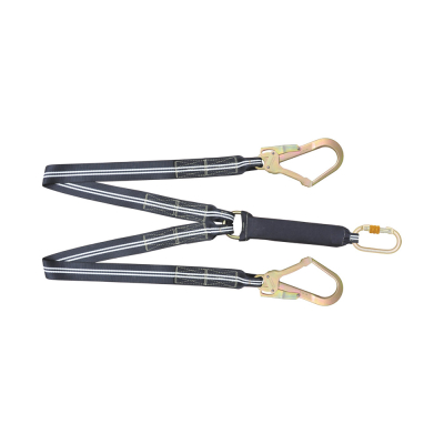 Flanil Flame Resistant E.A. Fall Arrest Forked Lanyard